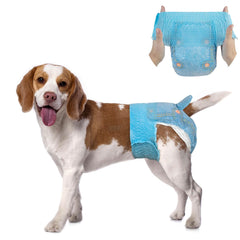 Couches Dono pour chienne femelle, design à enfiler pour un maintien sûr