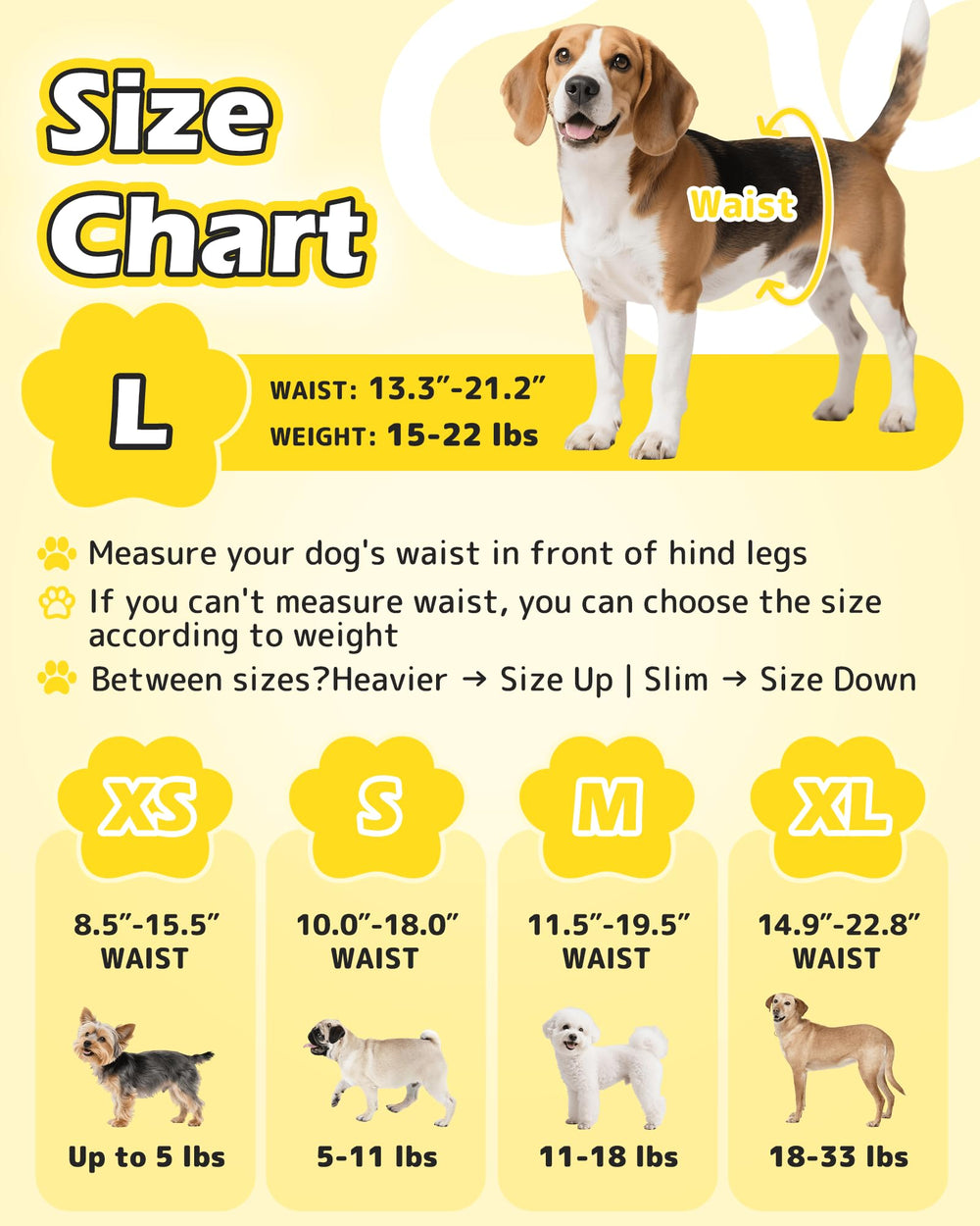 Dono Couches pour Chien Femelle: protection 360°.