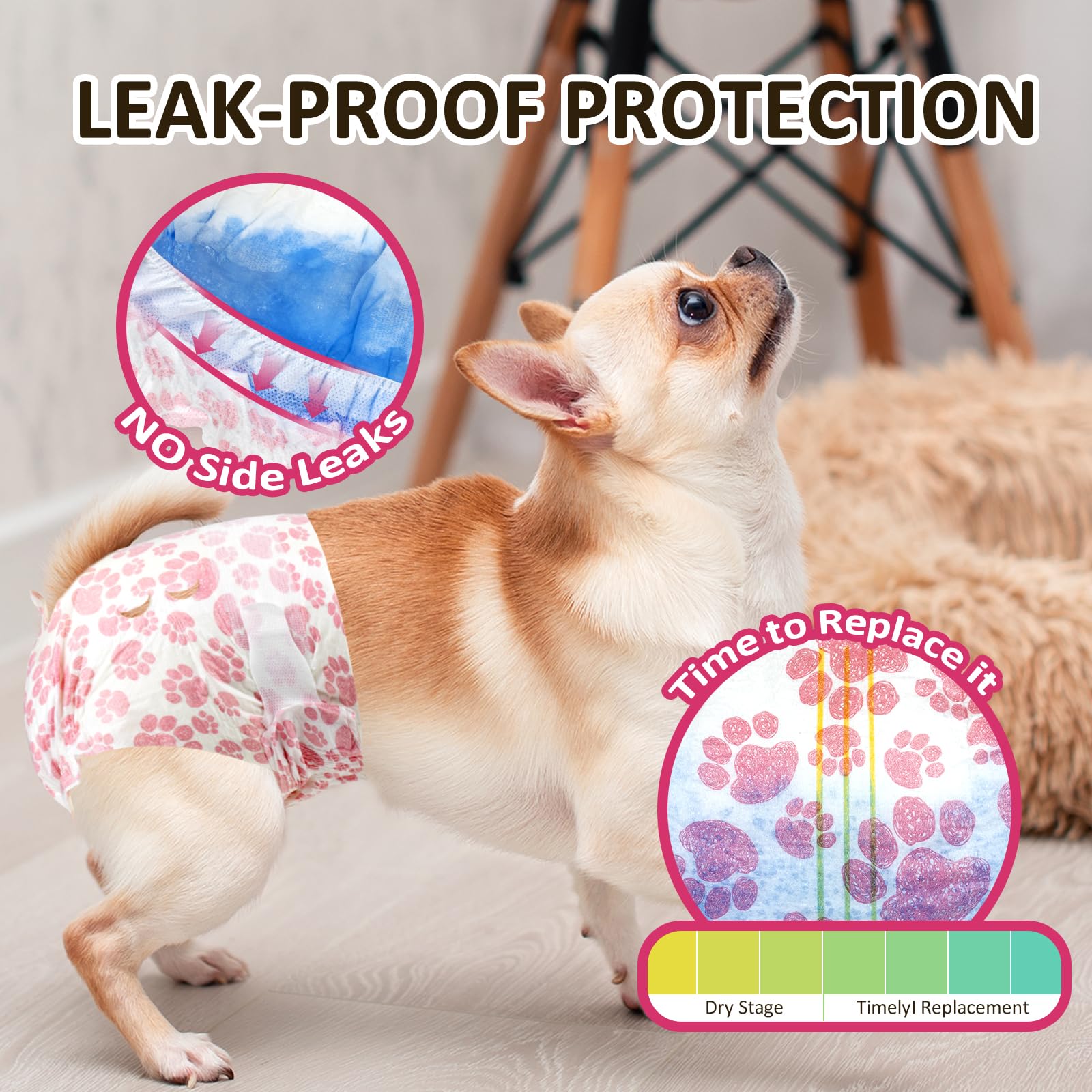 Dono: couches chien femelle XS design ergonomique pour mouvement libre.