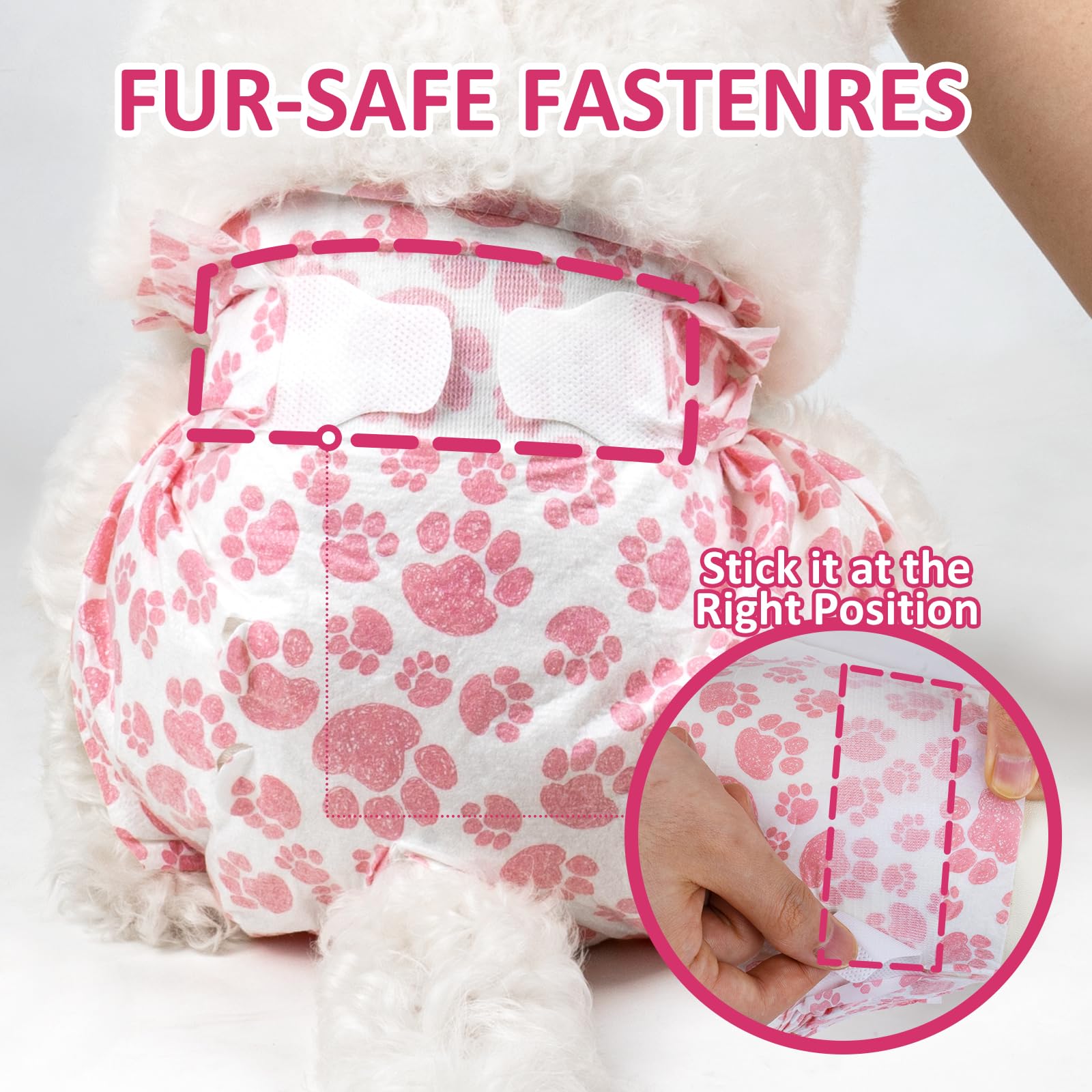 Dono: couches femelle XS matériaux respirants pour plus de confort.