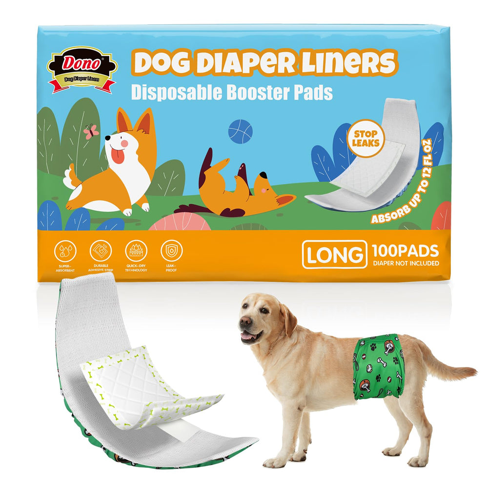 Dono couches-diaper-chien: absorption supérieure pour chiens actifs.