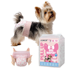 Dono couches pull-up 360°, ajustement facile pour chienne