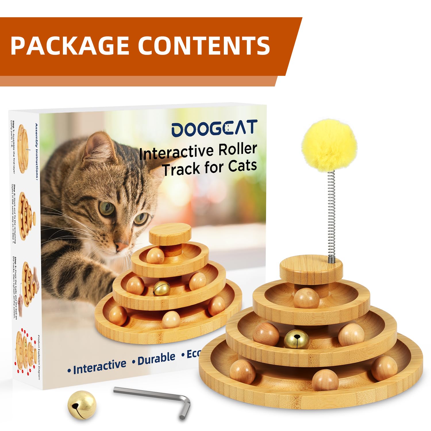 DoogCat Jouet de bureau, décompression et déco.