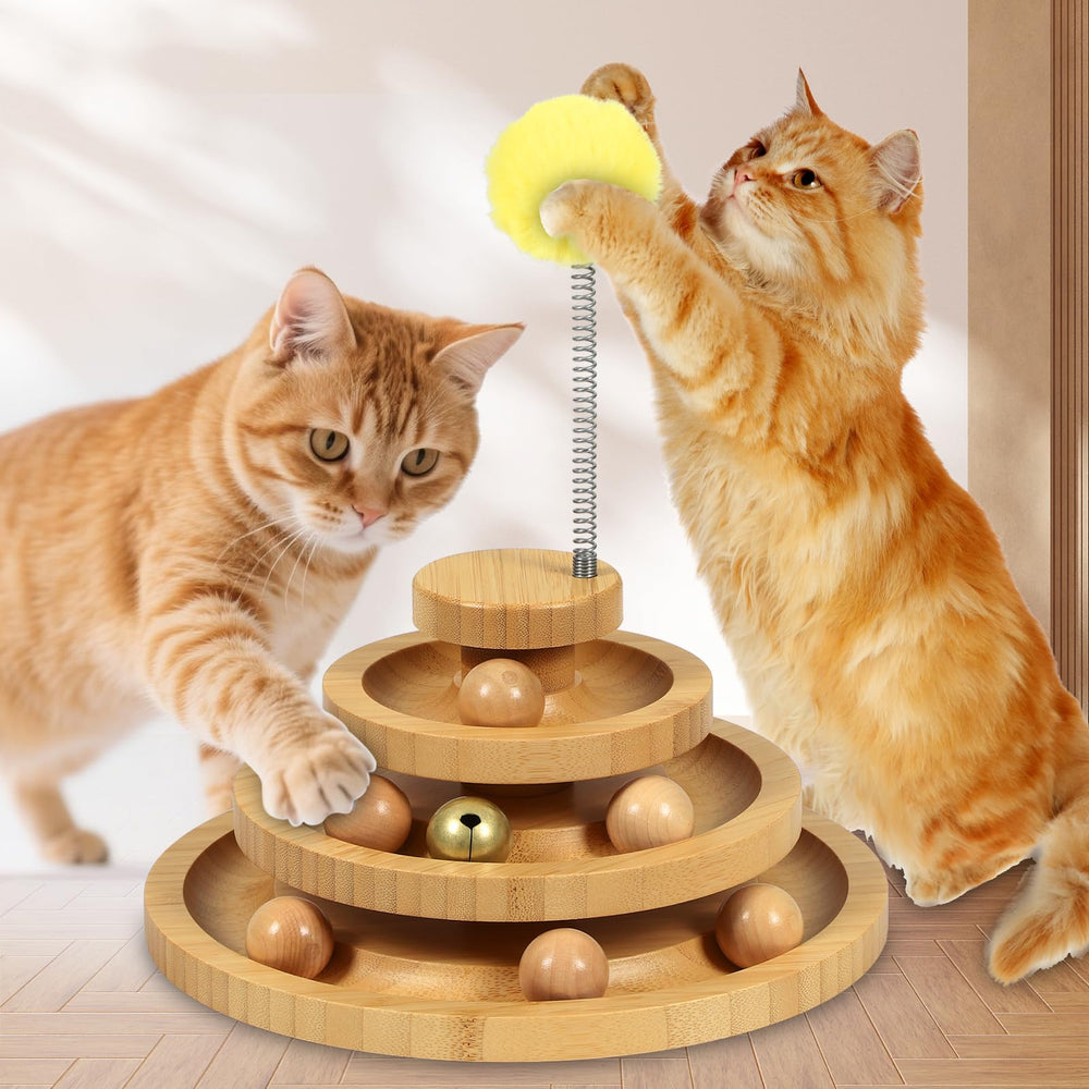 DoogCat Matériau naturel en bois, durable et sûr.