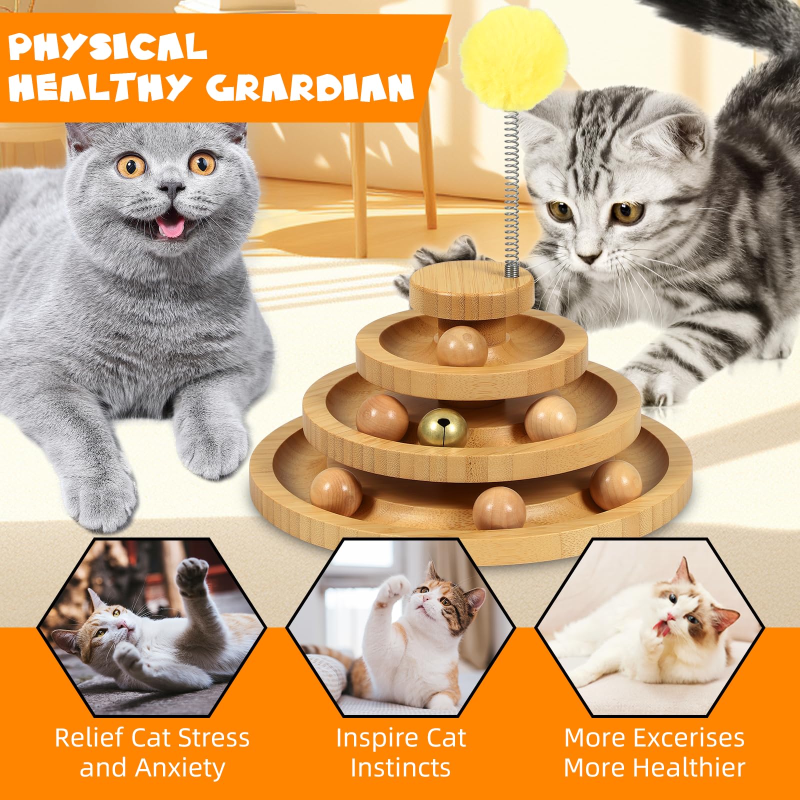 DoogCat Stimulation physique et mentale pour chats actifs.