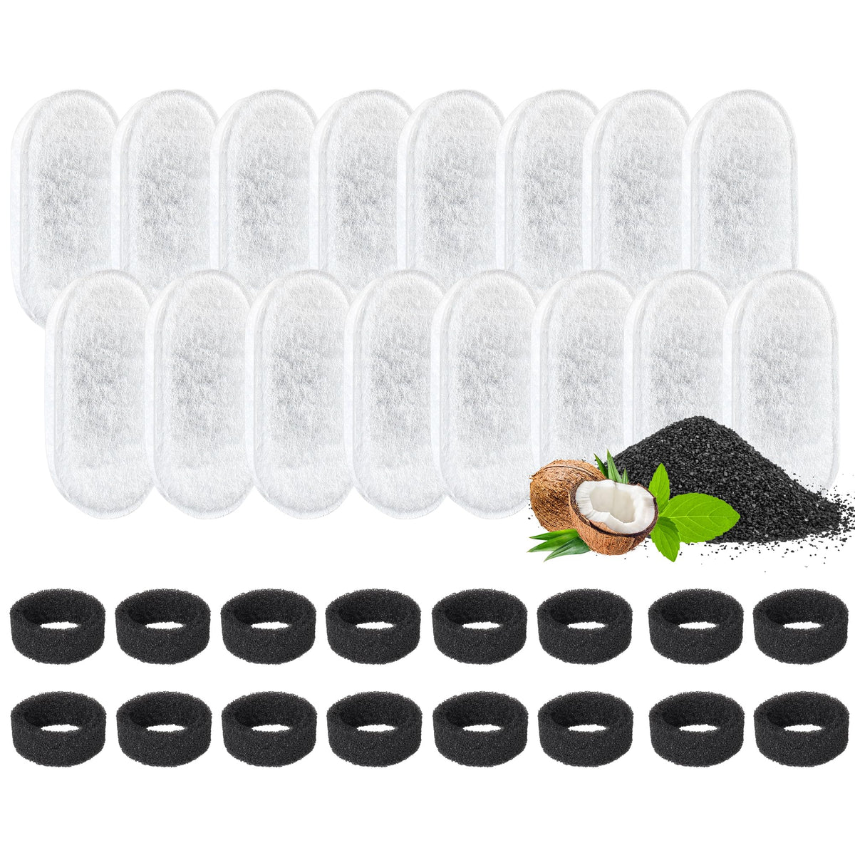 Filtre DOOOB pour fontaine chat 67oz-2L, eau plus fraîche pour votre chat.