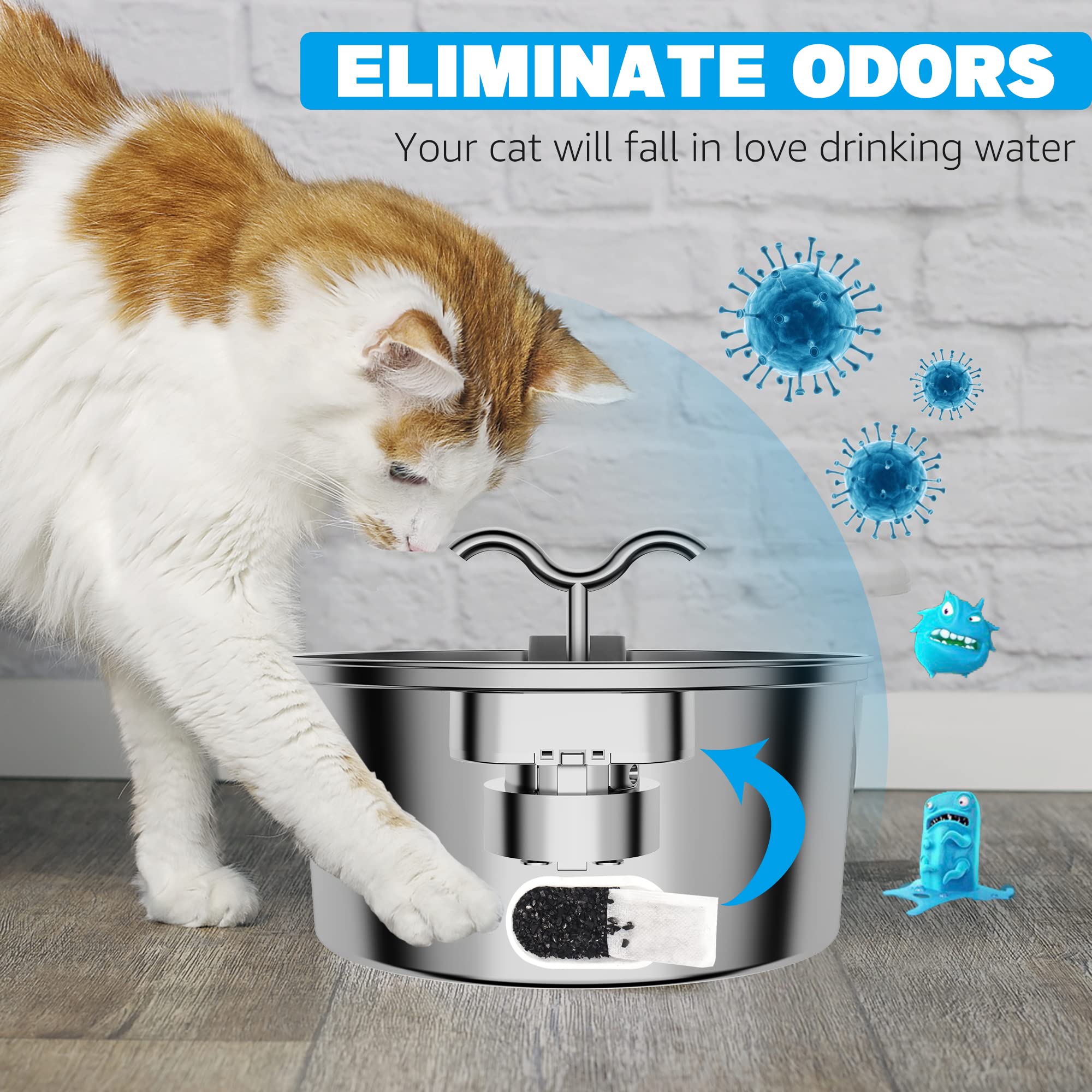 Support client DOOOB 24/7 pour votre fontaine chat.