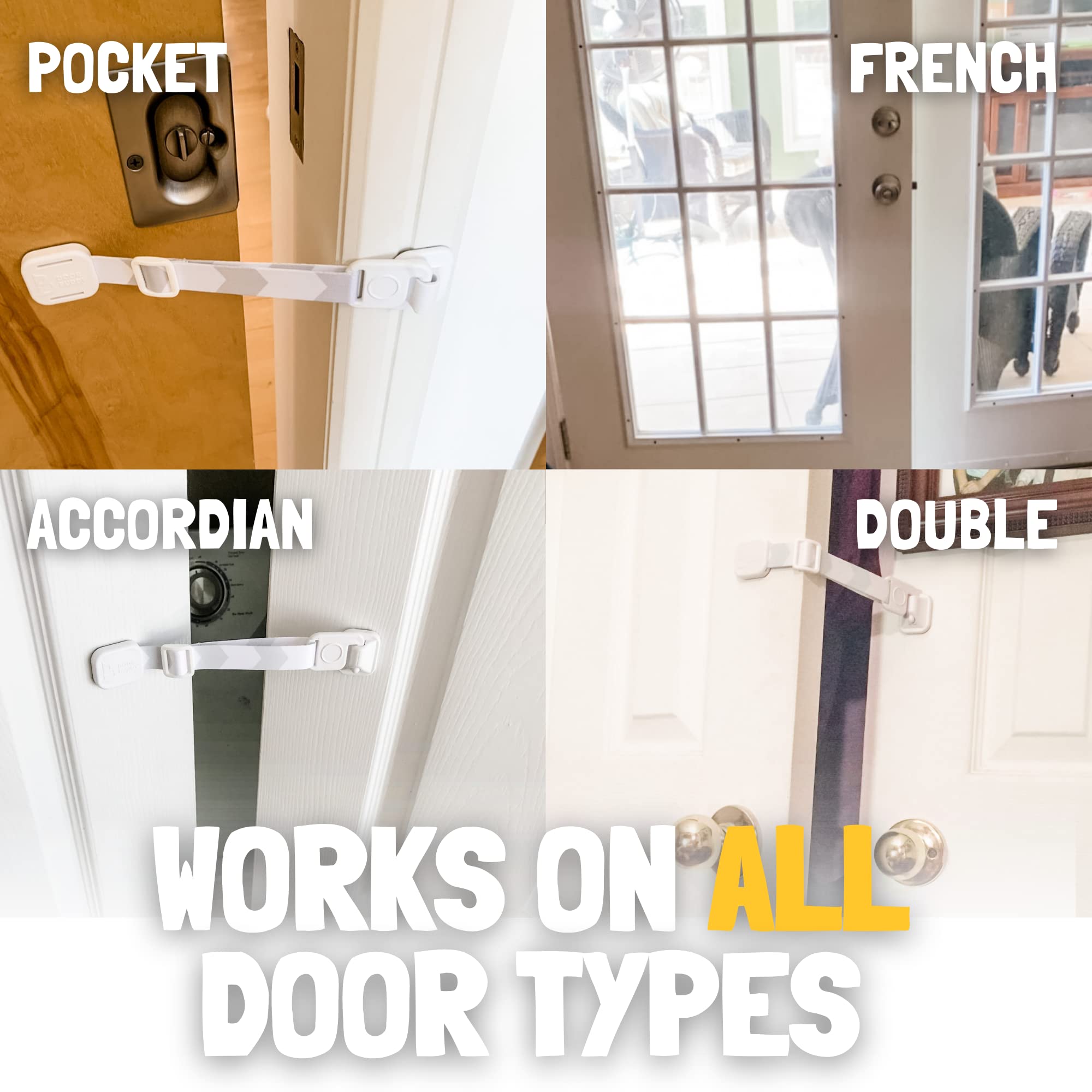 Door Buddy fabriqué aux États‑Unis, produit durable et de qualité.