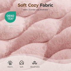 DOPEDIO housse lavable et amovible rose, nettoyage facile.
