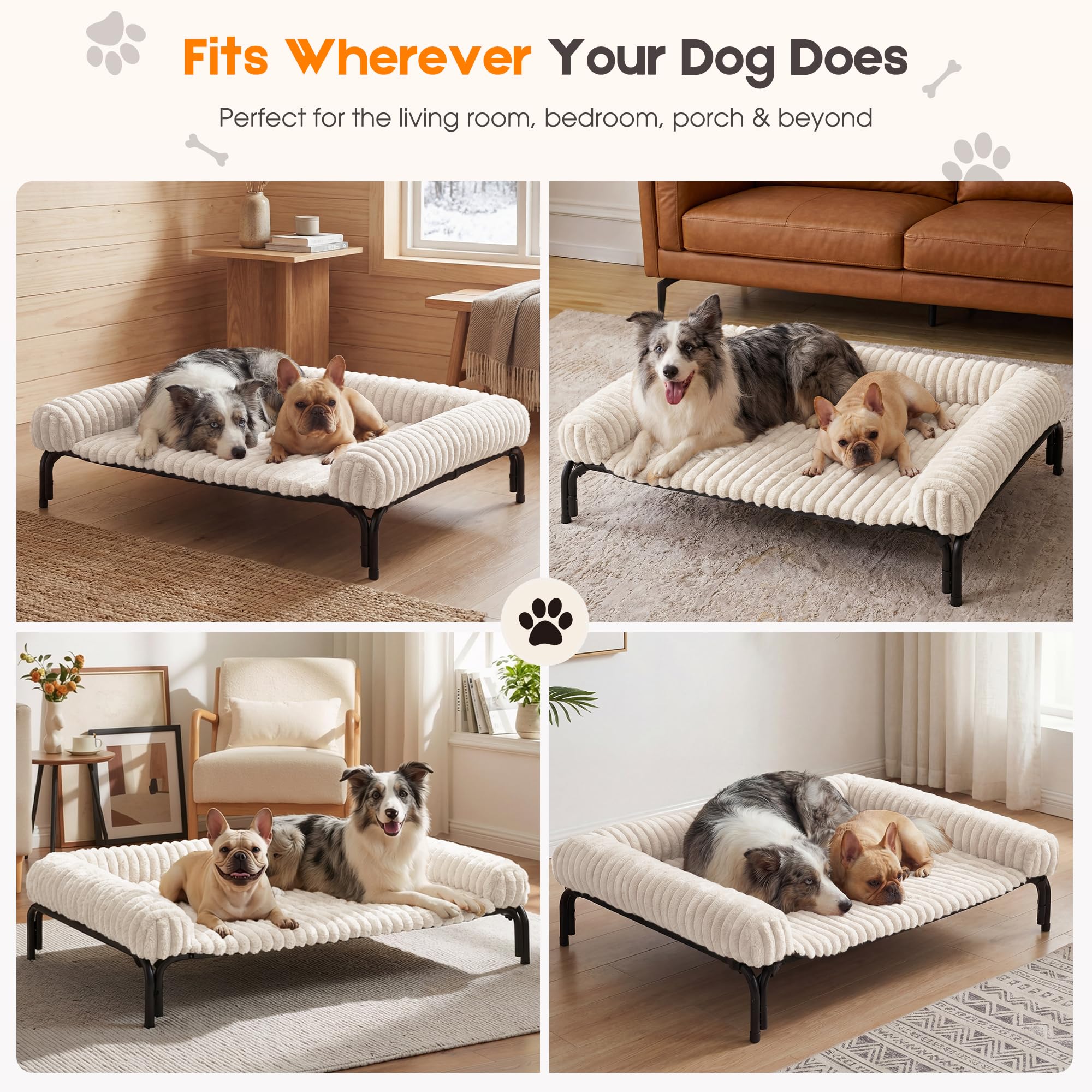 Attaches en velcro DOPEDIO maintenant le coussin en place.