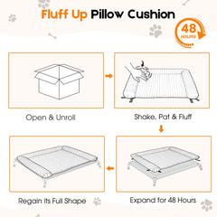 Surface mesh respirante DOPEDIO favorisant la circulation d’air.