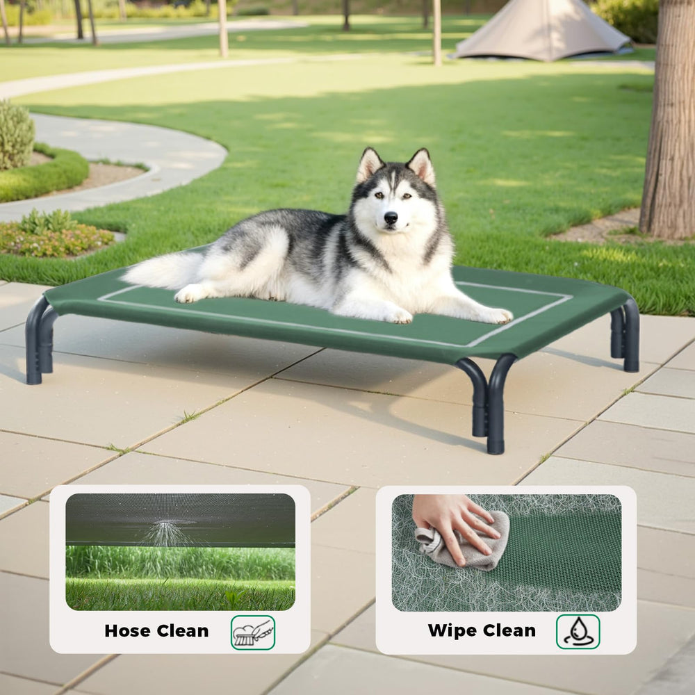 Utilisation intérieur et extérieur du lit DOPEDIO pour chien.