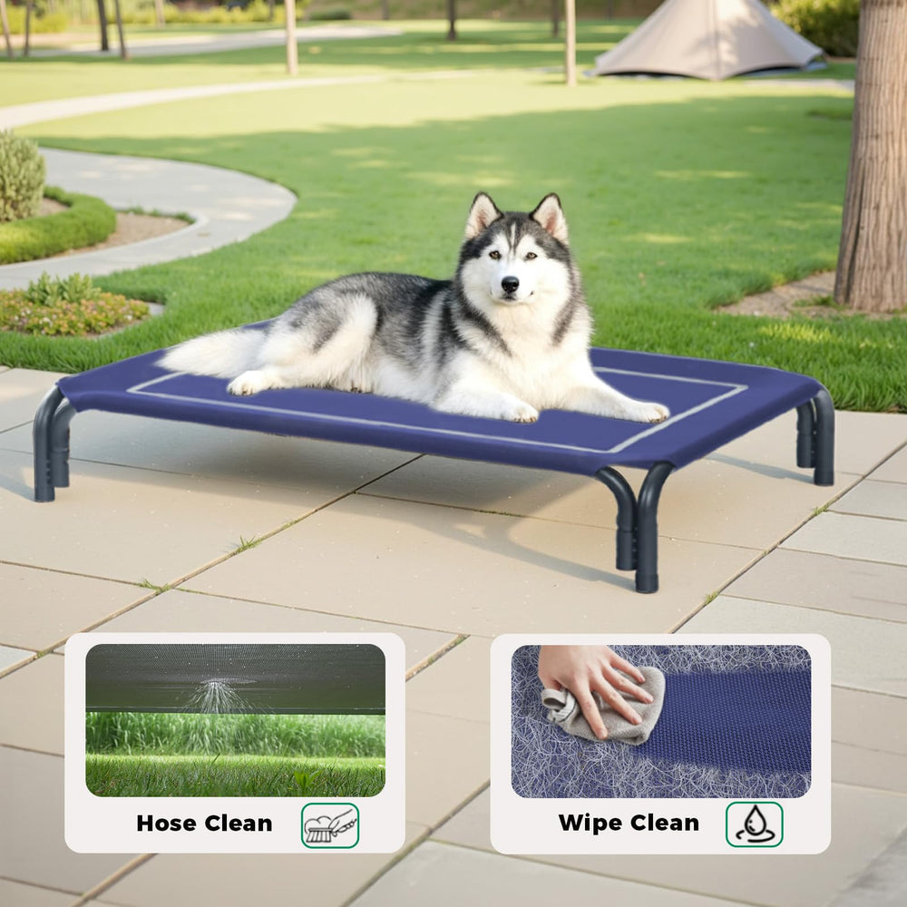 Tissu résistant aux UV du lit DOPEDIO pour une utilisation extérieure.