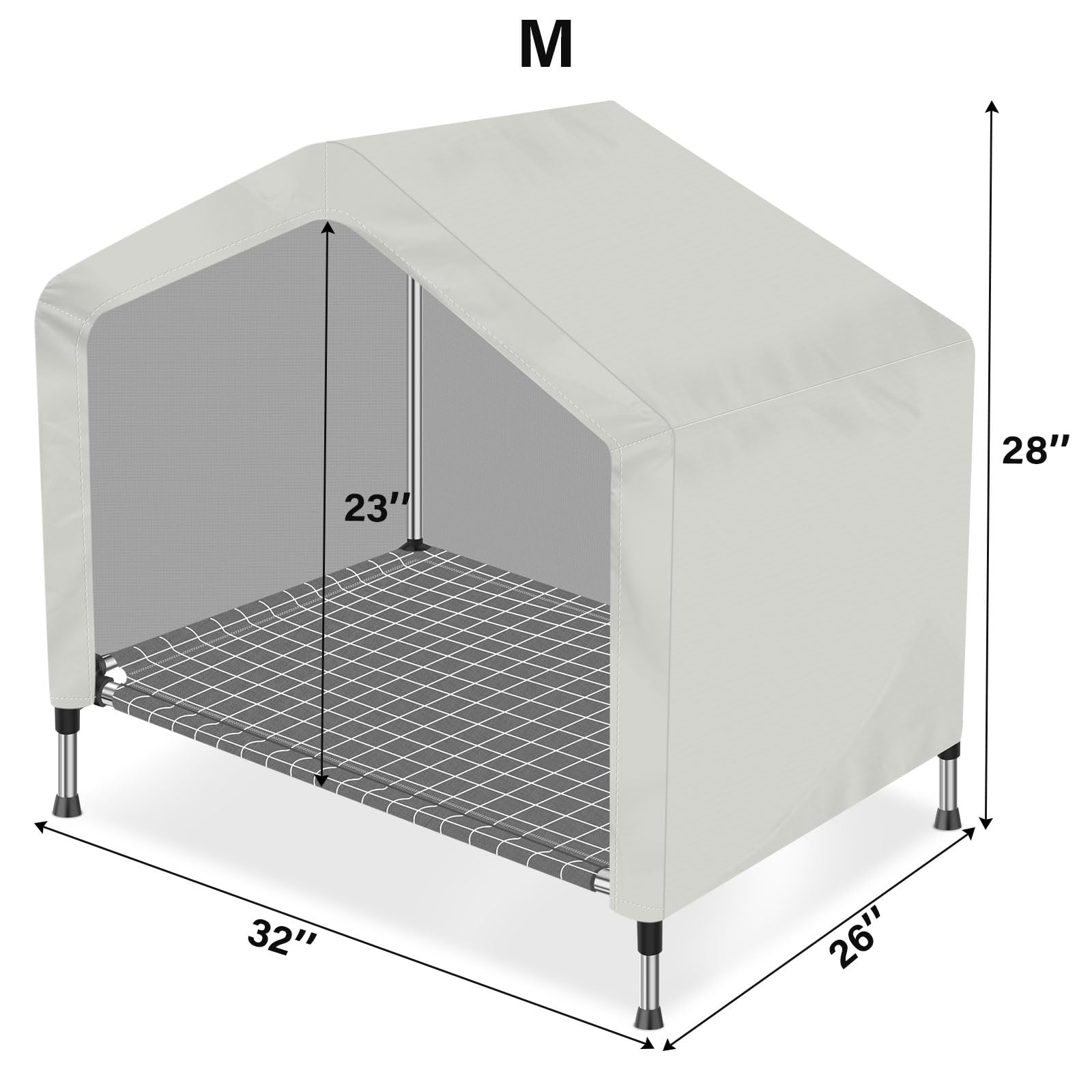 Dopliv maison chat chien multifonction: espace cosy pour animaux.