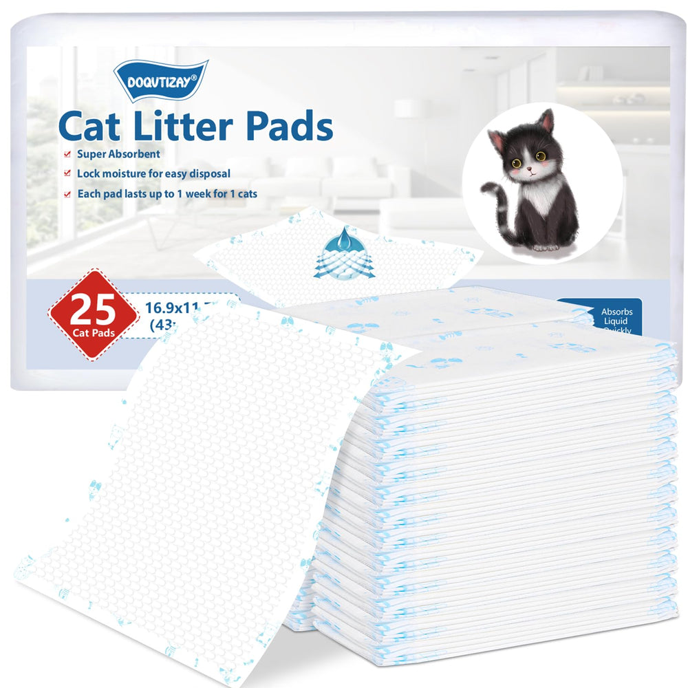 DOQVTIZAY recharges-coussins-chat: pratique pour une propreté durable.