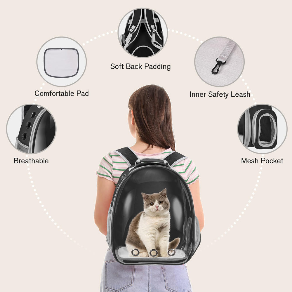 Idéal pour voyages et promenades avec chat ou petit chien, utilisation polyvalente.
