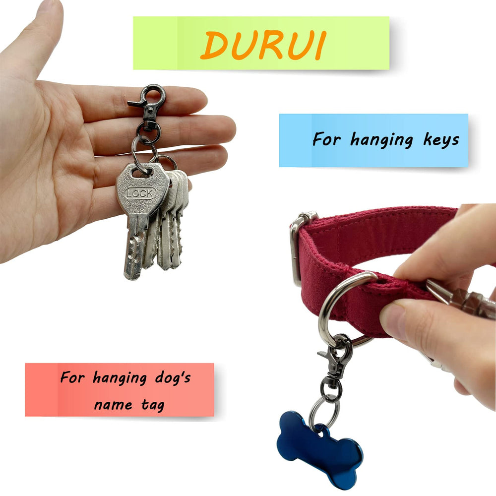 Clip d'identification DORUI léger et durable pour médaillon.