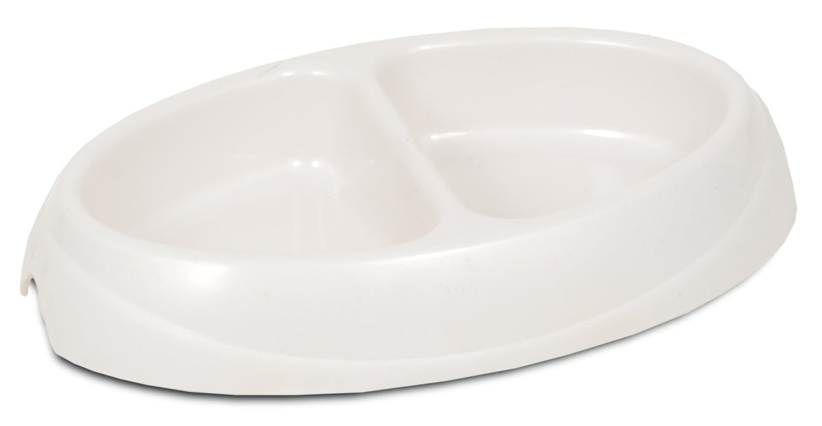 Doskocil Petmate – gamelle double avec empreinte patte, légère et portable