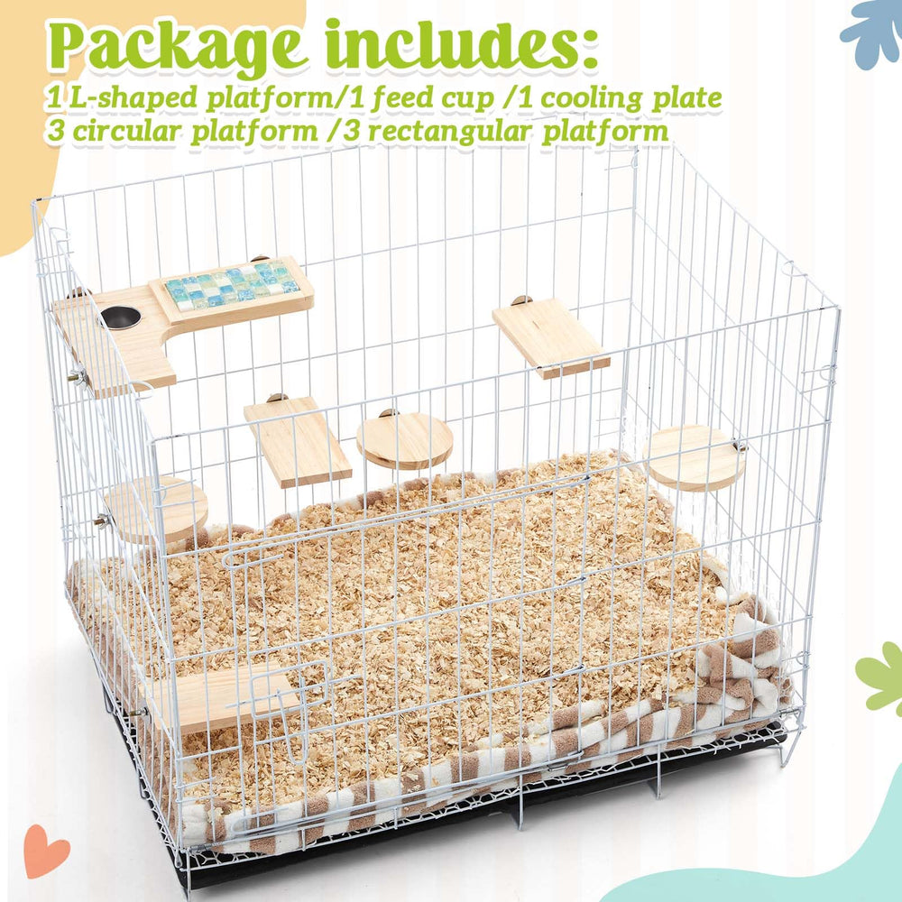 DoubleFill plateau bois rond – stimule l'exploration et l'escalade.