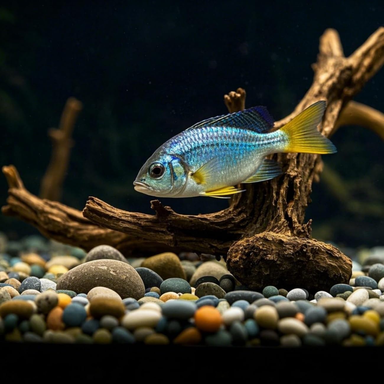 DoubleWood branche bois flotté 6-8 pouces, décoration durable pour aquarium.