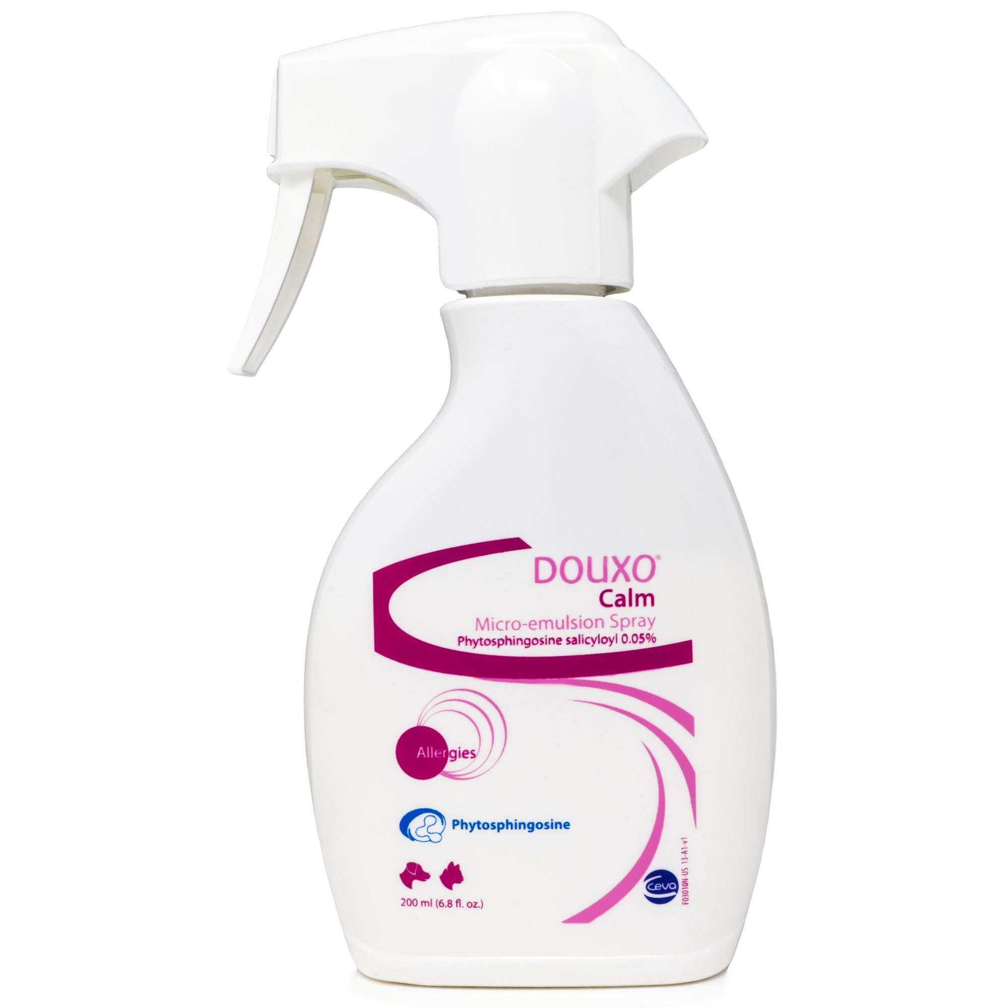Douxo Calm Allergy Microemulsion: bouteille spray facilitant l'application.