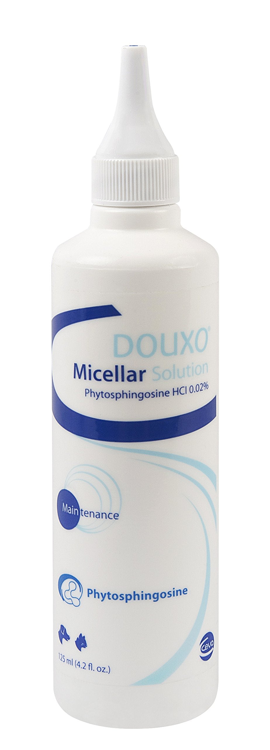 Douxo Micellar Oreille : nettoyage en douceur des conduits auditifs chez chats et chiens.