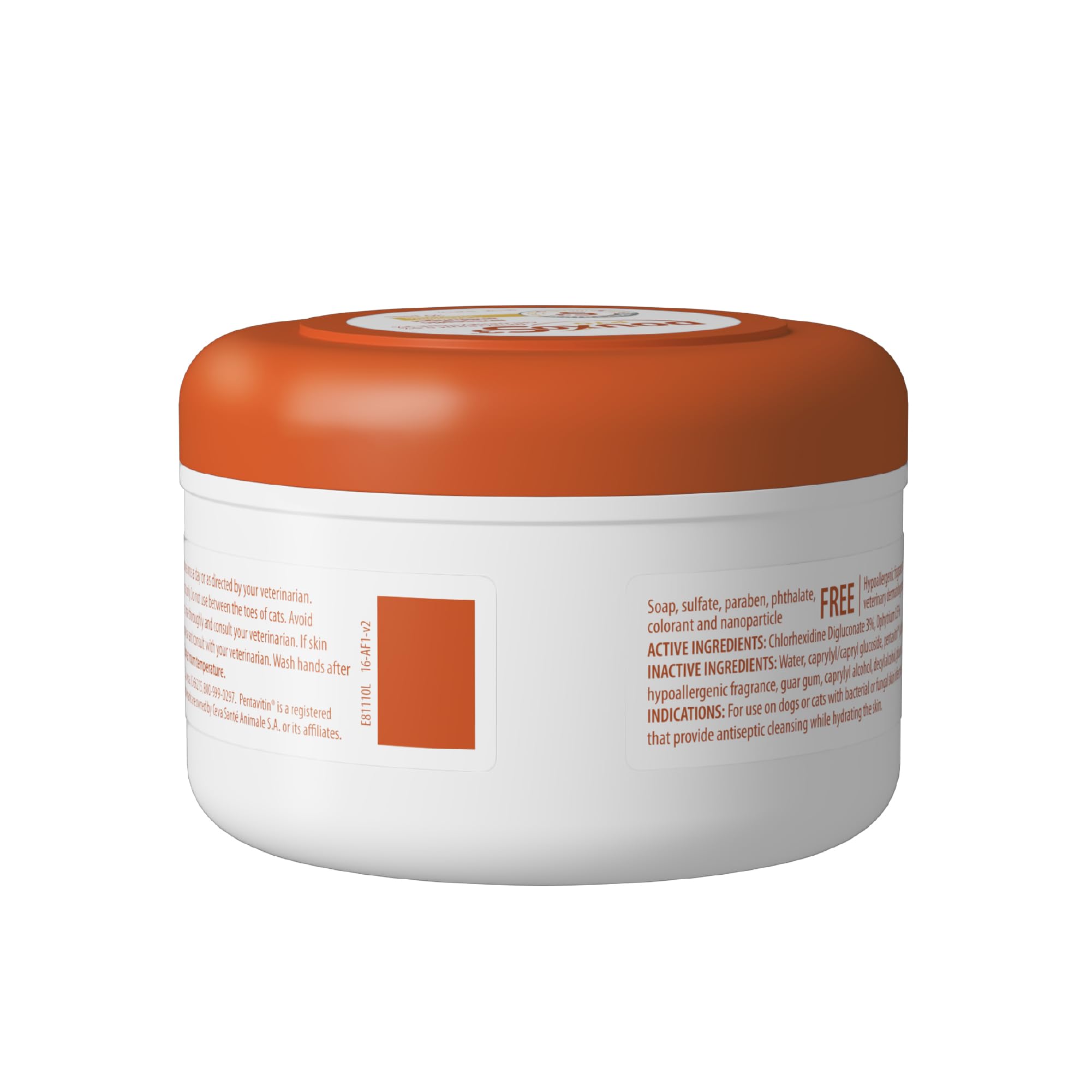 Aide à hydrater et démêler le pelage après Douxo S3 Pyo Pads.
