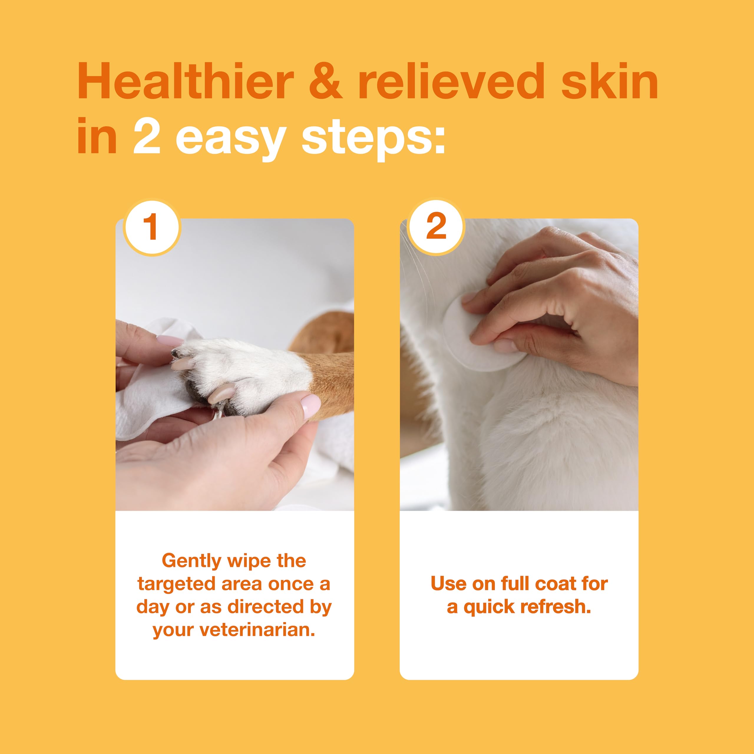 Formule Douxo S3 Pyo Pads sans savon, sulfates et parabènes pour une utilisation sûre.