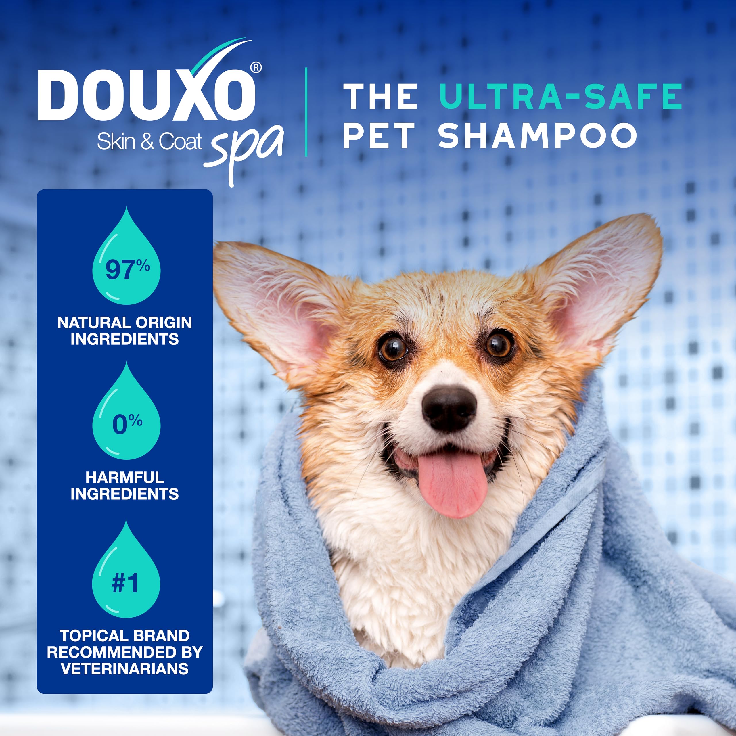 Douxo Spa Shampoing Hydratation Pelage: pelage hydraté et souple après lavage