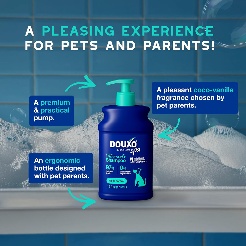 Douxo Spa Shampoing Santé Peau Poil: soin complet pour peau et poil sains