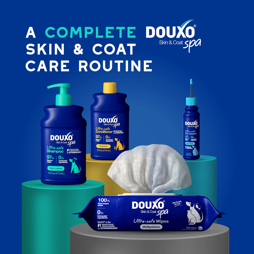 Douxo Spa Shampoing Usage Domicile: routine spa à domicile simplifiée