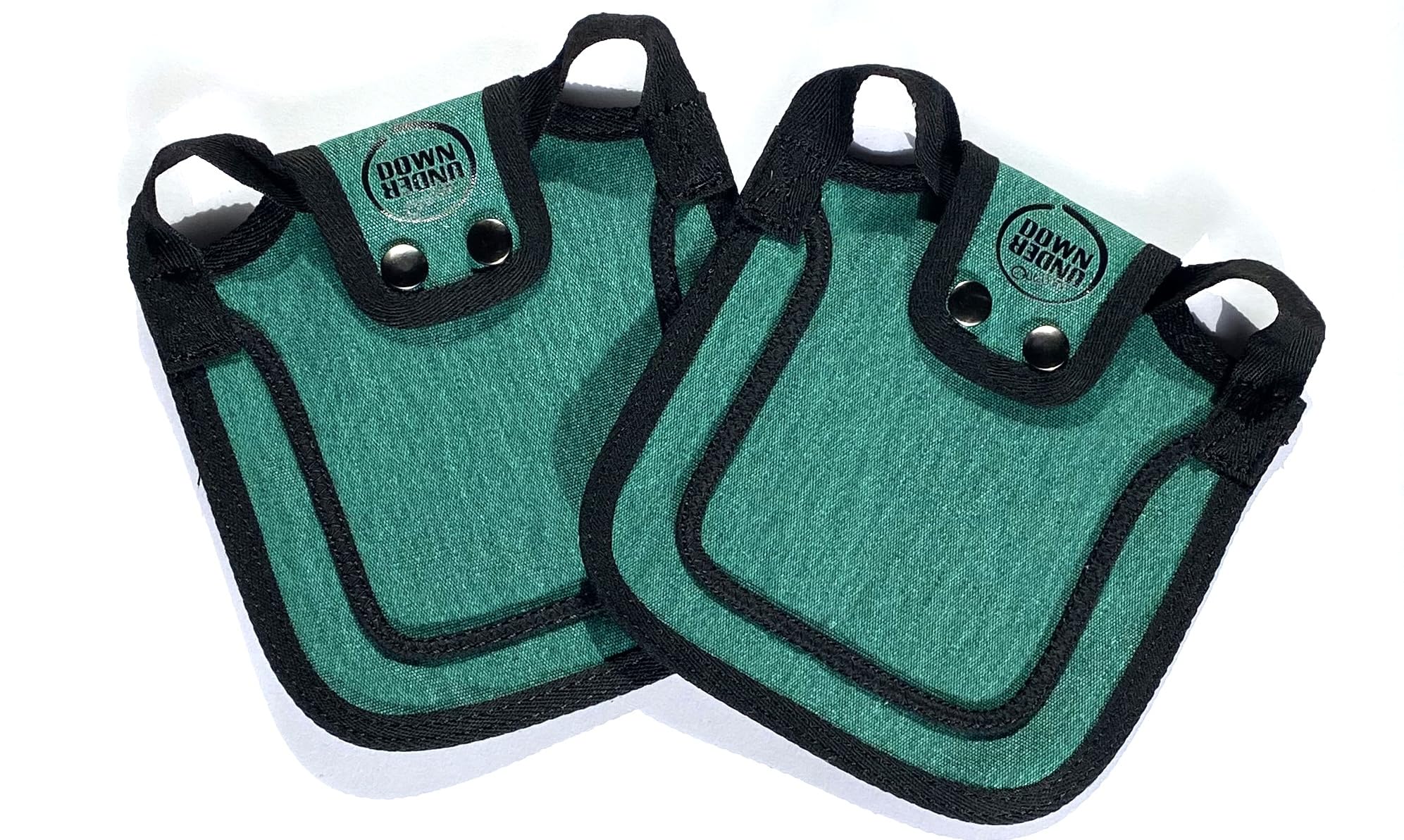 Sangles ajustables DOWN UNDER OUTDOORS pour petits poulets bleu-vert et confort.