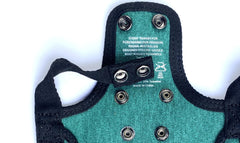 Toile 14oz DOWN UNDER OUTDOORS bleu-vert, durable et respirante.