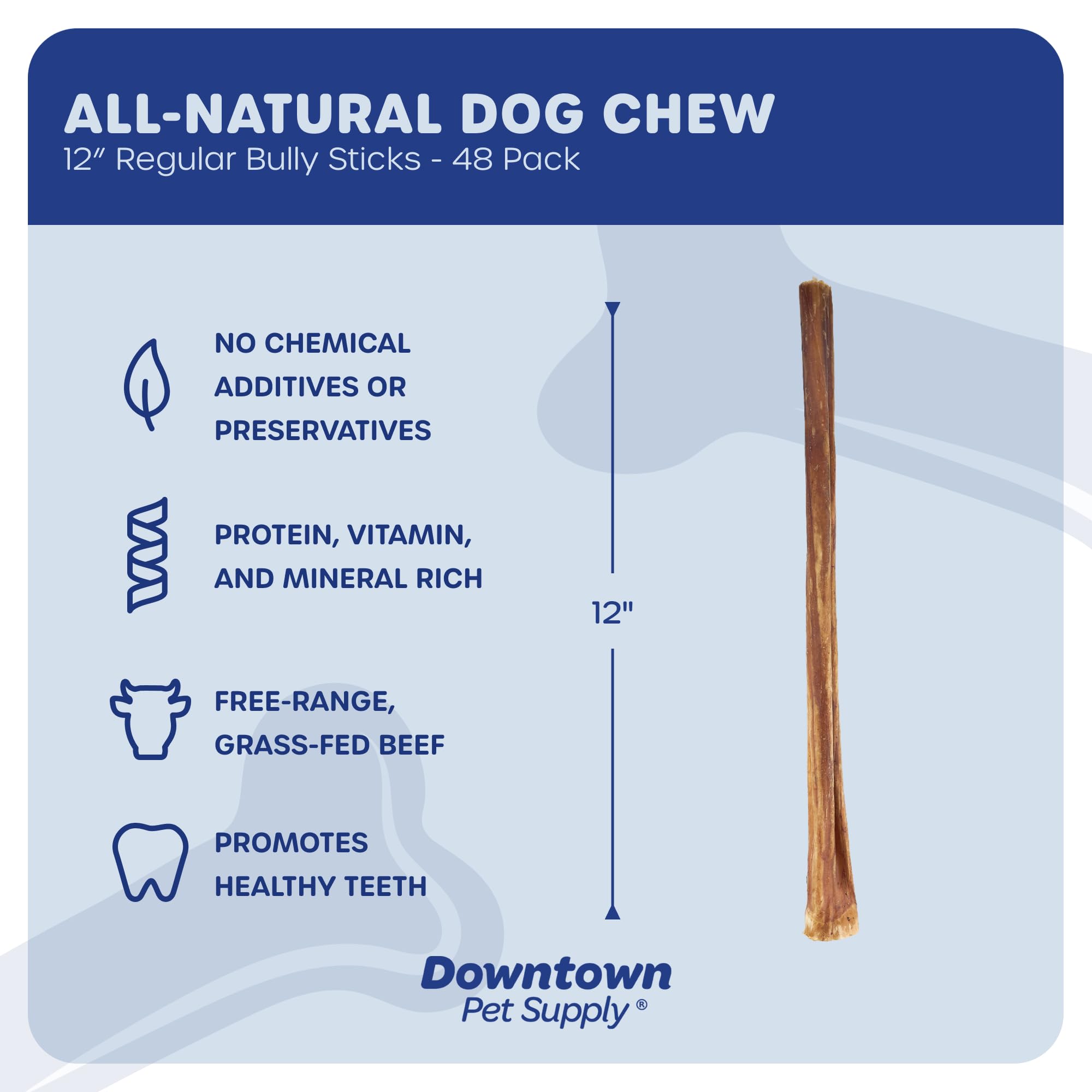 Gros plan sur la texture des battons-a-macher Downtown Pet Supply, durable.