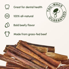Downtown Pet Supply Bully sticks odeur faible, idéal pour les treats en intérieur.