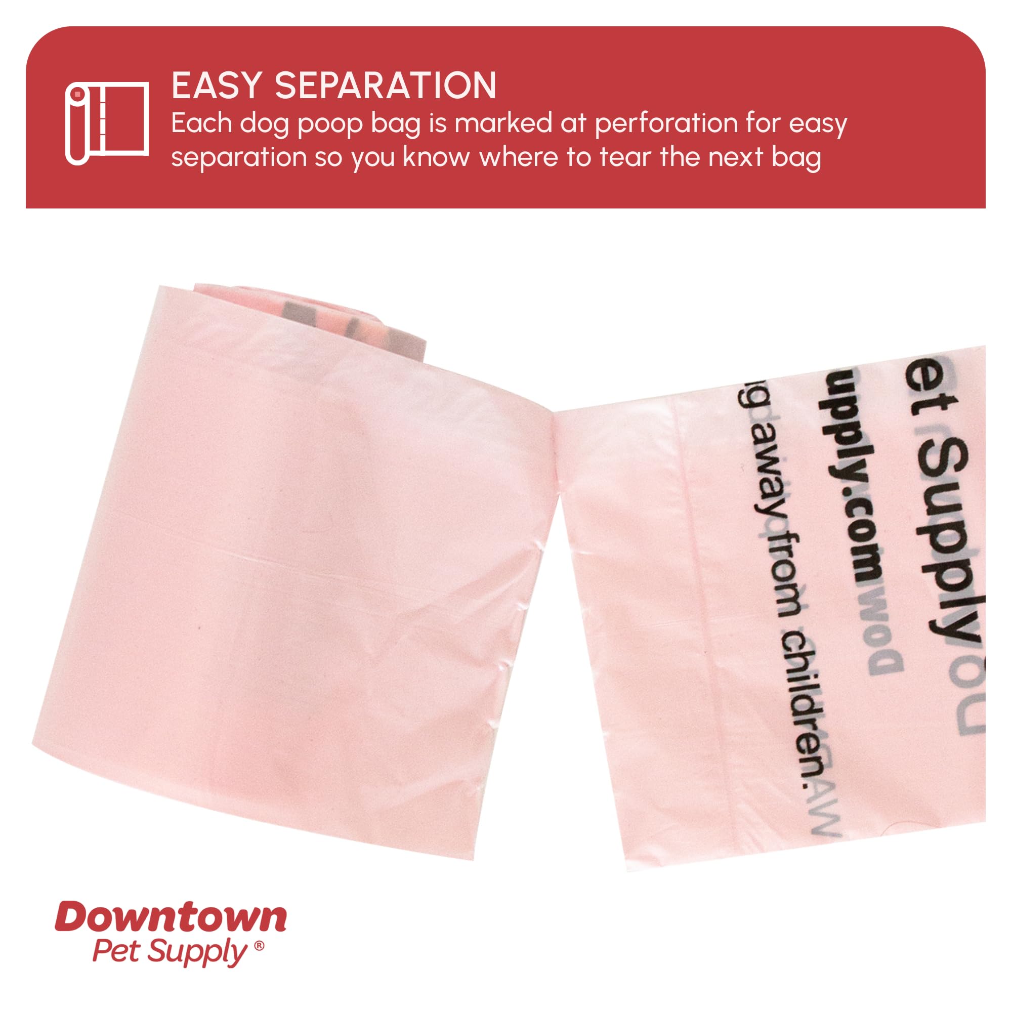 Downtown Pet Supply sacs lavande antifuite pour promenades propres