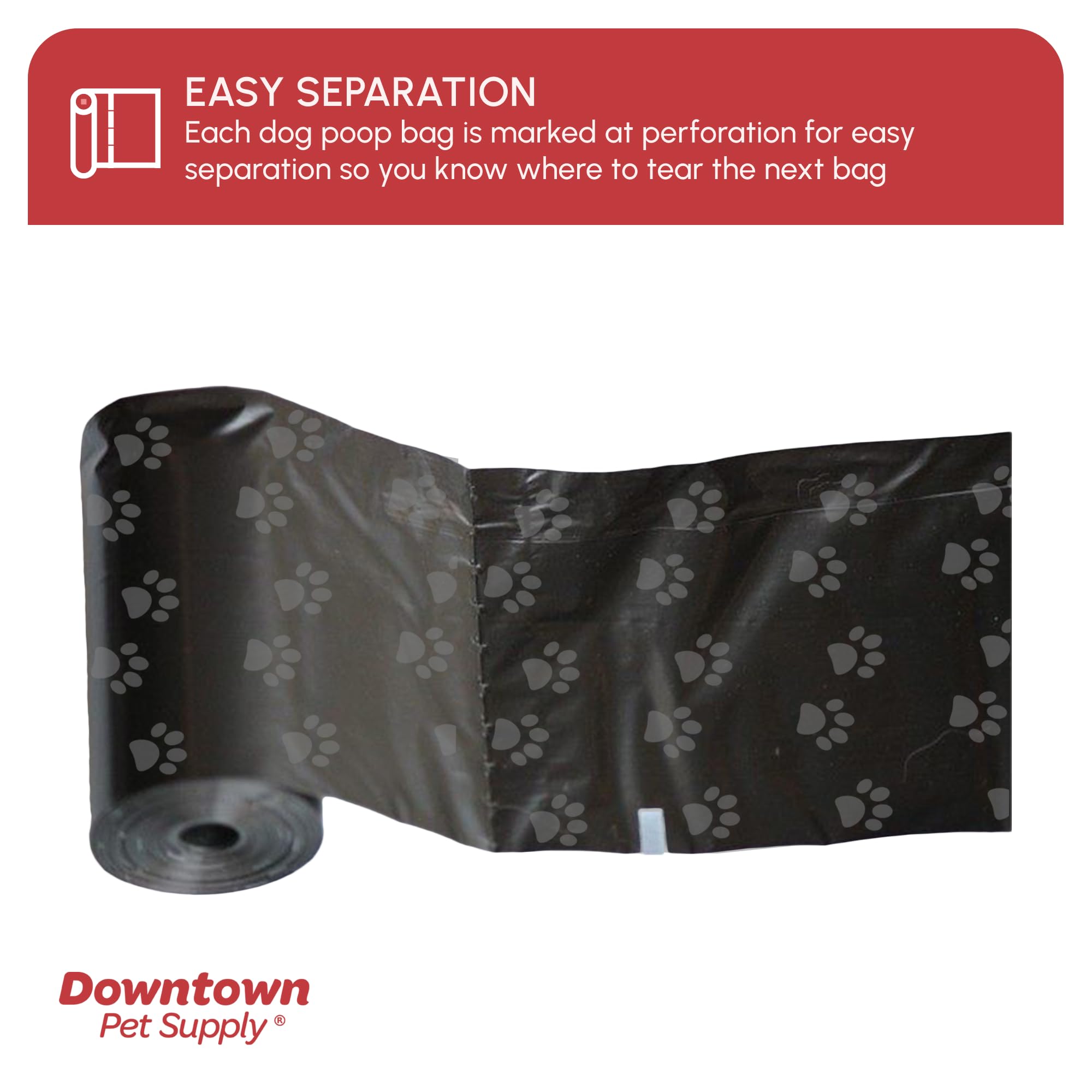Sacs Downtown Pet Supply séparables facilement, utilisation rapide en rue.