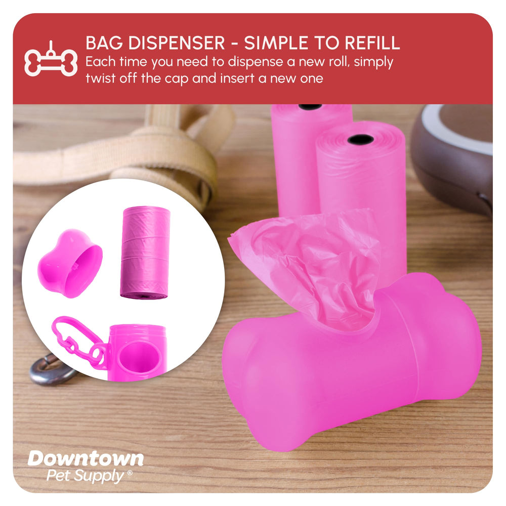 Sacs-poubelle polyvalents Downtown Pet Supply pour déchets, jouets sales et plus.
