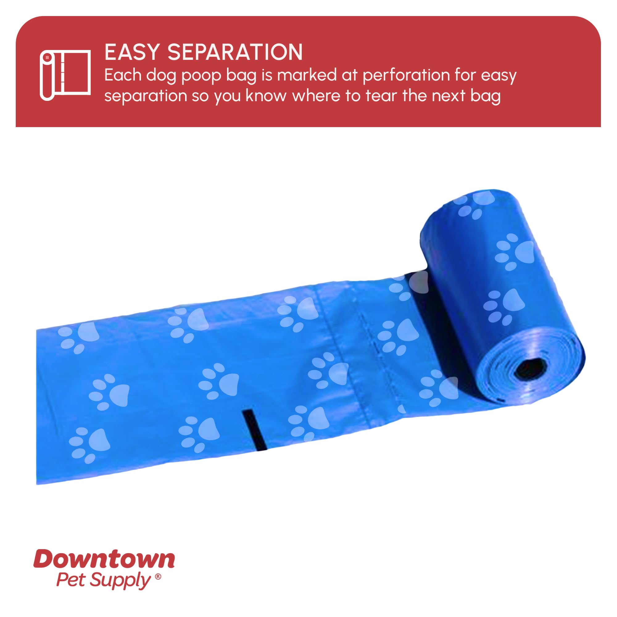 Support distributeur en forme d’os Downtown pour laisse
