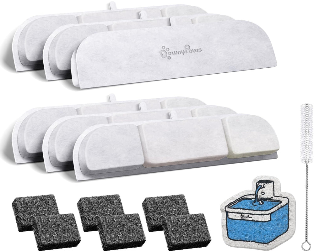 DownyPaws DPWFP6: ensemble de filtres remplacement pour eau plus fraîche