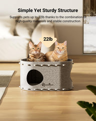 DownyPaws PeekaPurr design compact, s’intègre à tout espace.
