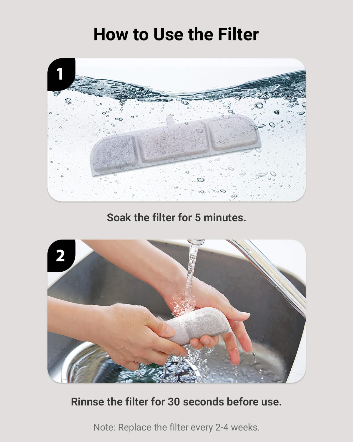 DownyPaws preparation trempage rinage – préparation optimale avant utilisation.