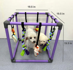 Montage rapide sans outils du DOZZOPET Puppy Play Gym
