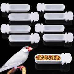 Gobelet DQITJ accrochable pour petit oiseau, alimentation facile et pratique.