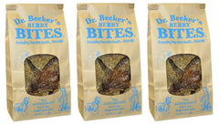 Dr. Becker's Berry Bites emballage triple 5 onces, pratique pour le dressage.