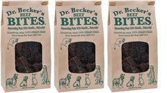 Dr. Becker's Bouchées Originales au Bœuf – pack 3 prêt à l’emploi pour l’entraînement.
