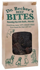 Dr. Becker's Bouchées de bœuf, portion unique, friandise pratique pour l'entraînement.