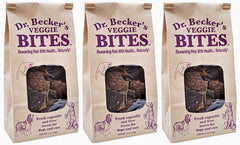 Dr. Becker's Veggie Bites — emballage 4 oz pratique pour sorties et collations.