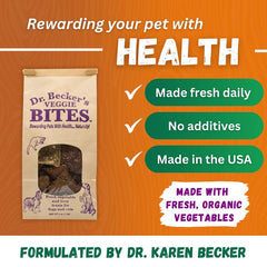 Dr. Becker's Veggie Bites — foie de boeuf qualité humaine pour une friandise savoureuse.
