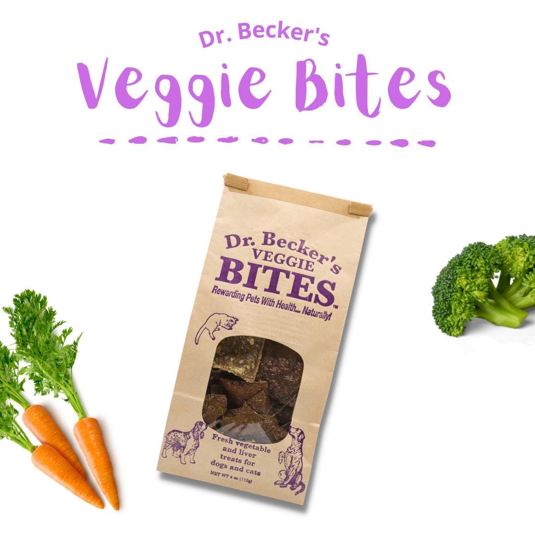 Dr. Becker's Veggie Bites — saveur de légumes frais pour varier les plaisirs.